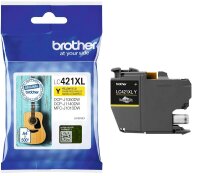 brother LC-421XLY gelb Druckerpatrone