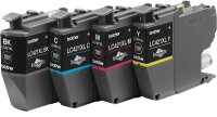 brother LC-421XLVAL schwarz, cyan, magenta, gelb Druckerpatronen, 4er-Set