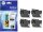 brother LC-421XLVAL schwarz, cyan, magenta, gelb Druckerpatronen, 4er-Set