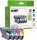 KMP B101V schwarz, cyan, magenta, gelb Druckerpatronen kompatibel zu brother LC-3213VAL, 4er-Set