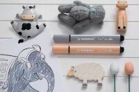 STABILO Trio® Scribbi Filzstifte farbsortiert, 8 St.