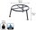 WAGNER® design yourself Pflanzenständer GH 0681 Metall, Ø 48,0 cm schwarz rund, 1 St.