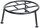 WAGNER® design yourself Pflanzenständer GH 0682 Metall, Ø 58,0 cm schwarz rund, 1 St.