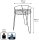 WAGNER® design yourself Pflanzenständer GH 0640 Metall, Ø 28,0 cm schwarz rund, 2 St.