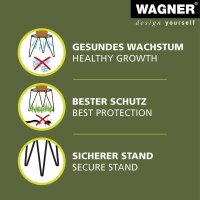 WAGNER® design yourself Pflanzenständer GH 0620 Metall, Ø 34,0 cm schwarz rund, 2 St.