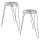 WAGNER® design yourself Pflanzenständer GH 0560 Metall, Ø 30,0 cm schwarz rund, 2 St.