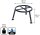 WAGNER® design yourself Pflanzenständer GH 0680 Metall, Ø 38,0 cm schwarz rund, 1 St.