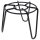 WAGNER® design yourself Pflanzenständer GH 0515 Metall, Ø 14,5 cm schwarz rund, 3 St.
