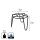WAGNER® design yourself Pflanzenständer GH 0515 Metall, Ø 14,5 cm schwarz rund, 3 St.