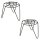 WAGNER® design yourself Pflanzenständer GH 0520 Metall, Ø 22,0 cm schwarz rund, 2 St.
