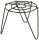 WAGNER® design yourself Pflanzenständer GH 0520 Metall, Ø 22,0 cm schwarz rund, 2 St.
