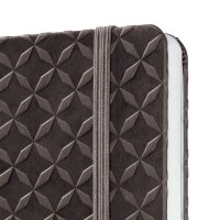 SIGEL Notizbuch Jolie® ca. DIN A5 liniert, kaffeebraun Hardcover 174 Seiten
