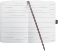 SIGEL Notizbuch Jolie® ca. DIN A5 liniert, kaffeebraun Hardcover 174 Seiten