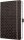 SIGEL Notizbuch Jolie® ca. DIN A5 liniert, kaffeebraun Hardcover 174 Seiten