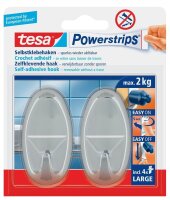 tesa Powerstrips Oval Large Klebehaken für max. 2,0...