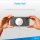 XLAYER Wireless Charging Pad Magnetic Induktive Ladestation weiß, Kabellänge: 1,5 m, 15 Watt