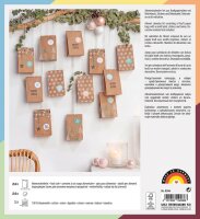 folia Adventskalender NATURE mehrfarbig