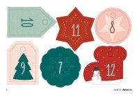folia Adventskalender NATURE natur