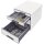 LEITZ Schubladenbox WOW CUBE  perlweiß/grau 5213-20-01, DIN A4 mit 4 Schubladen
