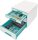 LEITZ Schubladenbox WOW CUBE  perlweiß/eisblau 5213-20-51, DIN A4 mit 4 Schublad