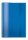 HERMA Heftumschlag transparent blau Kunststoff DIN A5