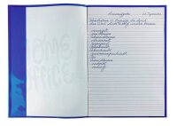 HERMA Heftumschlag PLUS transparent/blau DIN A4, 1 St.