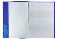 HERMA Heftumschlag PLUS transparent/blau DIN A4, 1 St.