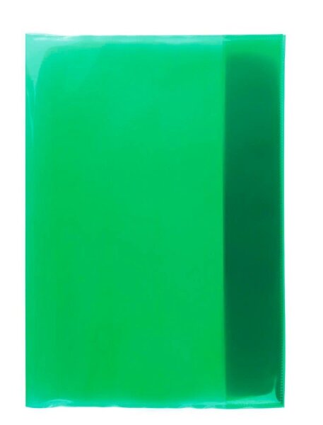 HERMA Heftumschlag PLUS transparent/grün DIN A4, 1 St.