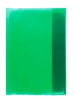 HERMA Heftumschlag PLUS transparent/grün DIN A4, 1 St.