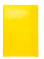 HERMA Heftumschlag PLUS transparent/gelb DIN A4, 1 St.