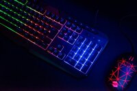 speedlink LUDICIUM RGB Rainbow Gaming-Tastatur schwarz