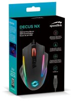 speedlink Decus NX Rgb Gaming Maus kabelgebunden schwarz