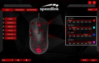 speedlink CORAX Gaming Maus kabelgebunden pink, schwarz