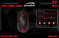 speedlink CORAX Gaming Maus kabelgebunden pink, schwarz
