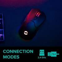 speedlink Velox Gaming Maus kabelgebunden schwarz