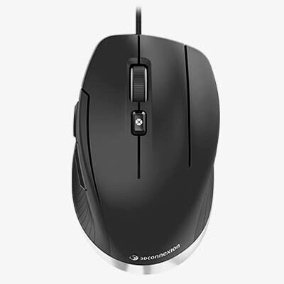 3Dconnexion CadMouse Compact Maus kabelgebunden schwarz