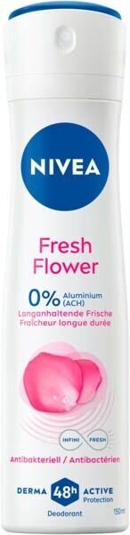 NIVEA Fresh Flower Deo-Spray 150,0 ml
