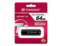 Transcend USB-Stick JetFlash 700 schwarz 64 GB, 1 St.