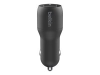 belkin BOOST CHARGE Kfz-Ladeadapter schwarz, 24 Watt
