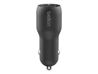 belkin BOOST CHARGE Kfz-Ladeadapter schwarz, 24 Watt