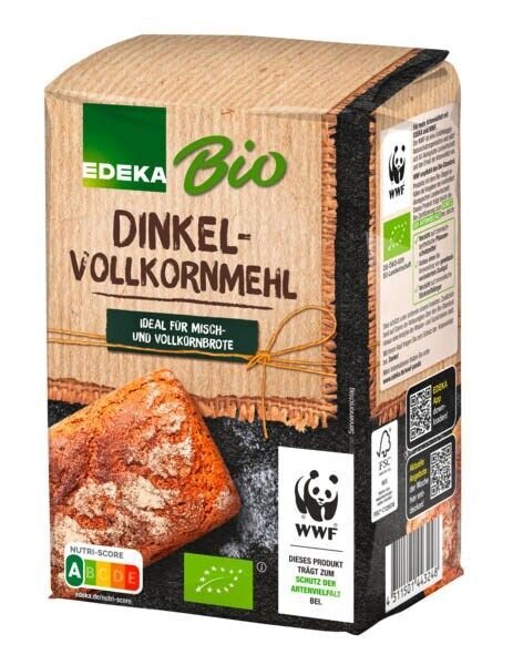 EDEKA Bio Bio Dinkelvollkornmehl 1,0 kg