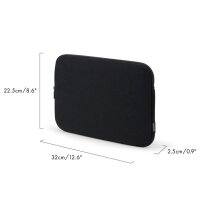 DICOTA Laptophülle Sleeve ONE Recycling-PET schwarz...