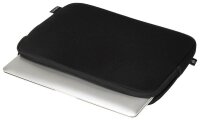 DICOTA Laptophülle Sleeve ONE Recycling-PET schwarz bis 35,8 cm (14,1 Zoll)