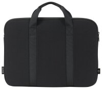 DICOTA Laptoptasche SmartSleeve ONE Recycling-PET schwarz D32082-RPET bis 35,8 cm (14,1 Zoll)