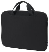 DICOTA Laptoptasche SmartSleeve ONE Recycling-PET schwarz D32082-RPET bis 35,8 cm (14,1 Zoll)