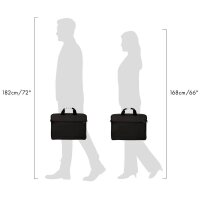 DICOTA Laptoptasche SmartSleeve ONE Recycling-PET schwarz D32082-RPET bis 35,8 cm (14,1 Zoll)