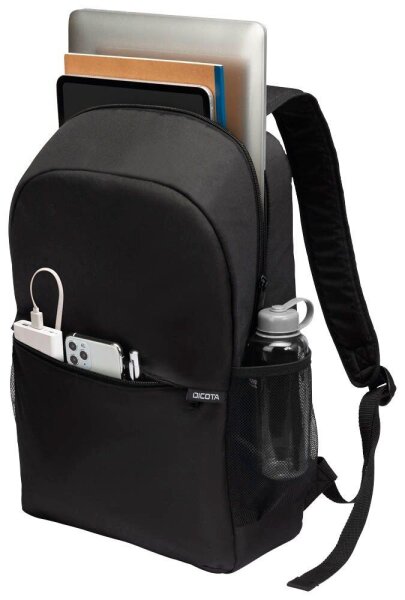 DICOTA Laptop-Rucksack Backpack ONE Recycling-PET schwarz 20,0 l bis 44,0 cm (17,3 Zoll)