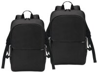 DICOTA Laptop-Rucksack Backpack ONE Recycling-PET schwarz 20,0 l bis 44,0 cm (17,3 Zoll)