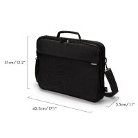 DICOTA Laptoptasche Multi ONE Recycling-PET schwarz...
