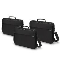 DICOTA Laptoptasche Multi ONE Recycling-PET schwarz D32089-RPET bis 44,0 cm (17,3 Zoll)